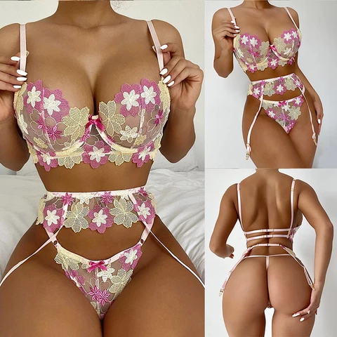 Floral Lingerie